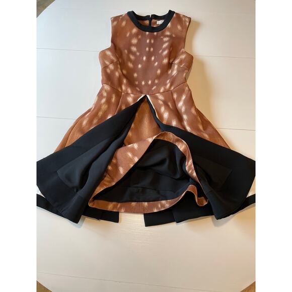 Cameo Fawn Mini Dress Fit and Flare Sleeveless Forest Fairy Cosplay Sz XS Brown - Picture 8 of 14